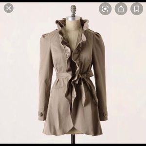 Anthropology Idra Collins Trench Coat